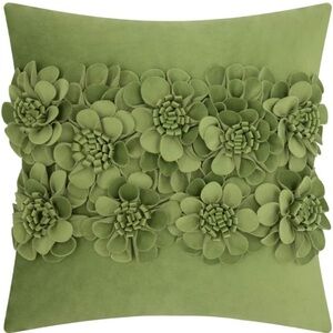 3D Decorative Flower Pillow Cover